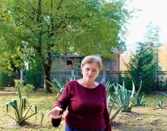 "აგავას კუთხე" ბოტანიკურ ბაღში