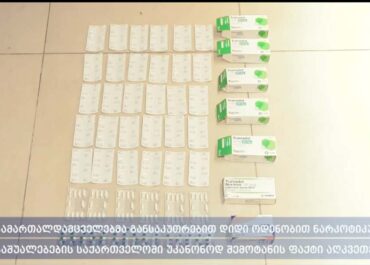სამართალდამცველებმა ნარკოტიკული საშუალებების საქართველოში უკანონოდ შემოტანის ფაქტი აღკვეთეს