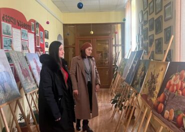 ზუგდიდელი მხატვრის ვალოდია კლდიაშვილის პერსონალური გამოფენა გაიხსნა