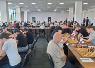 ზუგდიდში საქართველოს ჭადრაკის ჩემპიონატი (U 1900 და U 1500) გაიხსნა